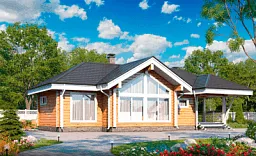 Баня из бруса 4091