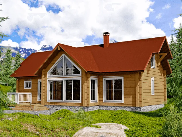 Леви-Шале с мансардой