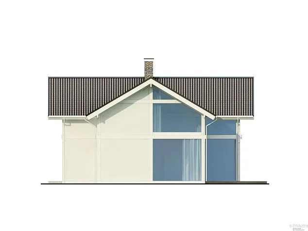 Проект фахверкового дома 5333