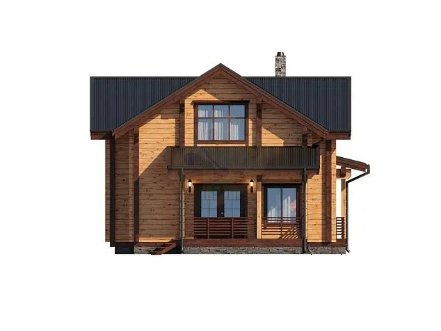 Проект дома из клеенного бруса 5328