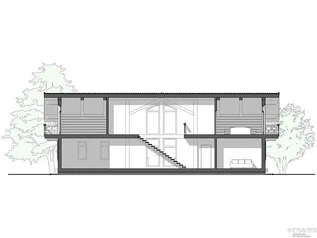 Проект фахверкового дома 78