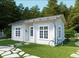 Проект дома из клеенного бруса ЛайтХаус 3 Проект дома из клеенного бруса ЛайтХаус 3