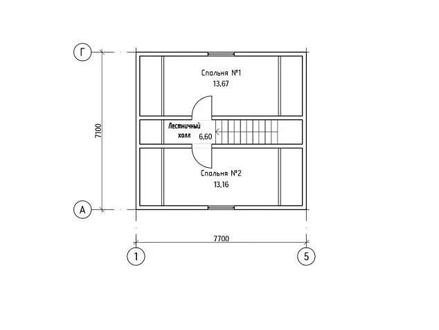 Каркасный дом L85