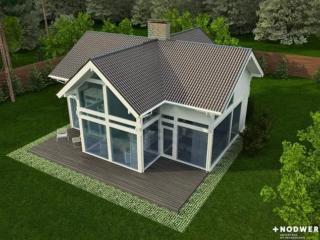 Проект фахверкового дома 5333