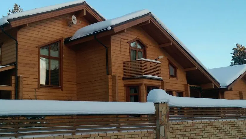 Загородный дом из клеенного бруса - мкр. Зуброво Загородный дом из клеенного бруса - мкр. Зуброво