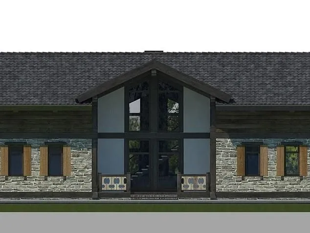 Проект фахверкового дома 78