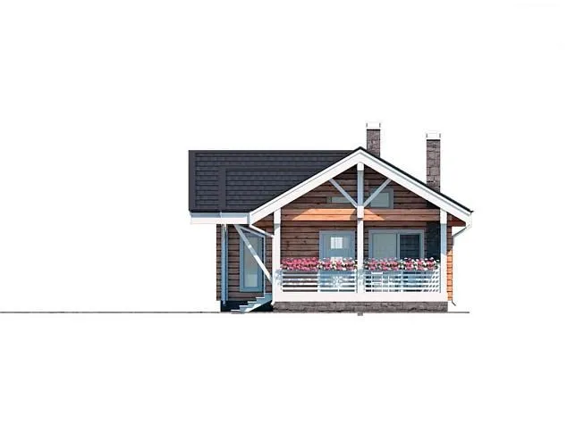 Баня из бруса 4091