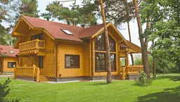 Ривер хаус - бревенчатый дом