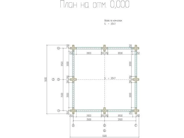 Проект дома из клеенного бруса ЛайтХаус 8