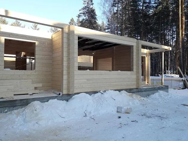 Дом-баня - к.п. Лесные Дачи