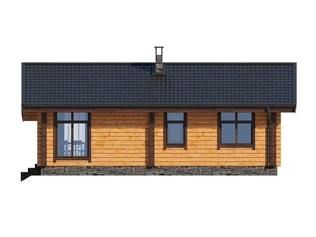 Проект дома из клеенного бруса 5105